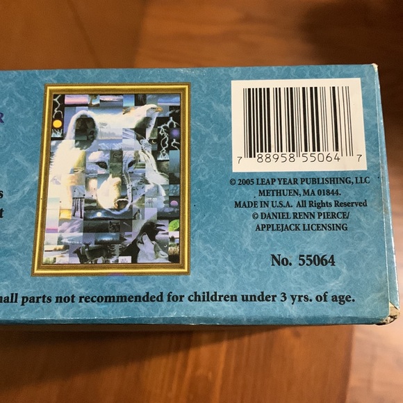 LEAPYEAR- 500 Piece Puzzle 🧩 Unopened-Design:Wolf Collage 🆕 Artist Collection - Picture 4 of 9